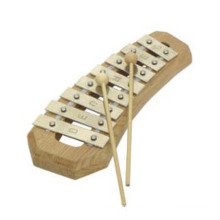 Xilófono de madera - juguetes musicales con 2 batidores